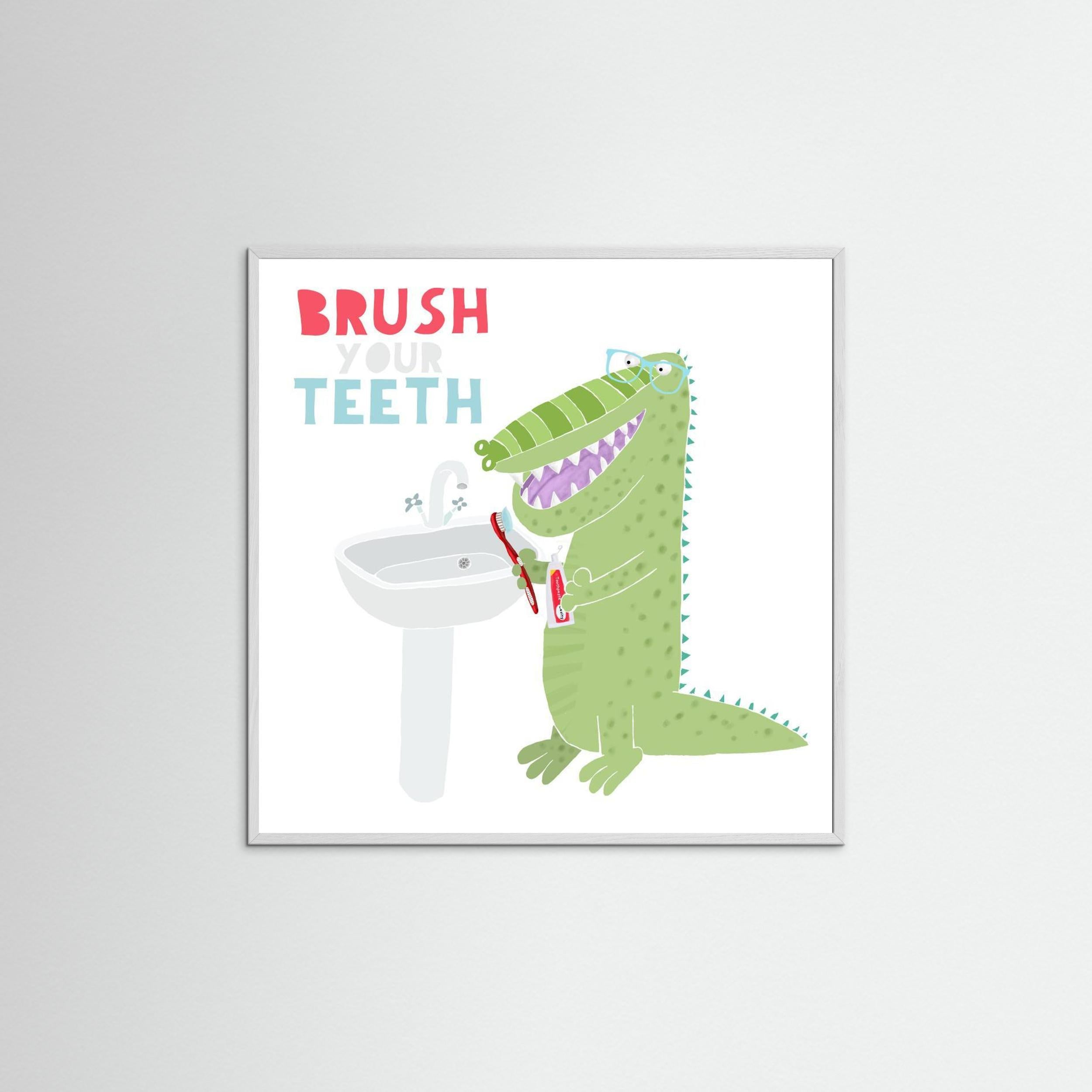 Brush Your Teeth with Funny Crocodile by Carla Daly